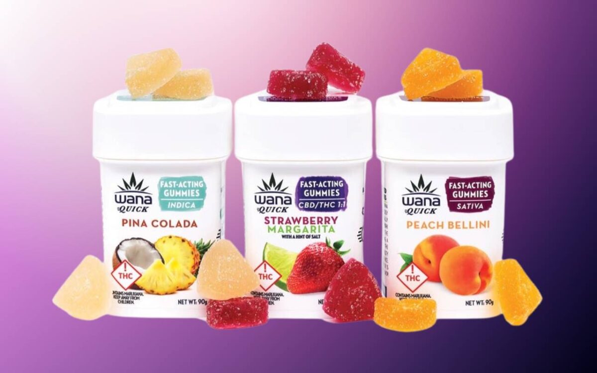 Photograph of product: Wana Quick | 100mg | Pina Colada