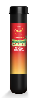 Photograph of product: Pineapple Upside Down Cake | Dragonfly | Infused Pre-roll