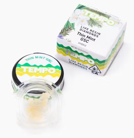 Photograph of product: Thin Mint Gsc Live Resin Diamonds [H]