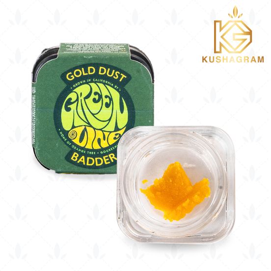 Photograph of product: Greenline - Gold Dust Badder 1g - 