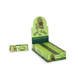 Photograph of product: Zig Zag 1 & 1/14 Organic Hemp Rolling Papers
