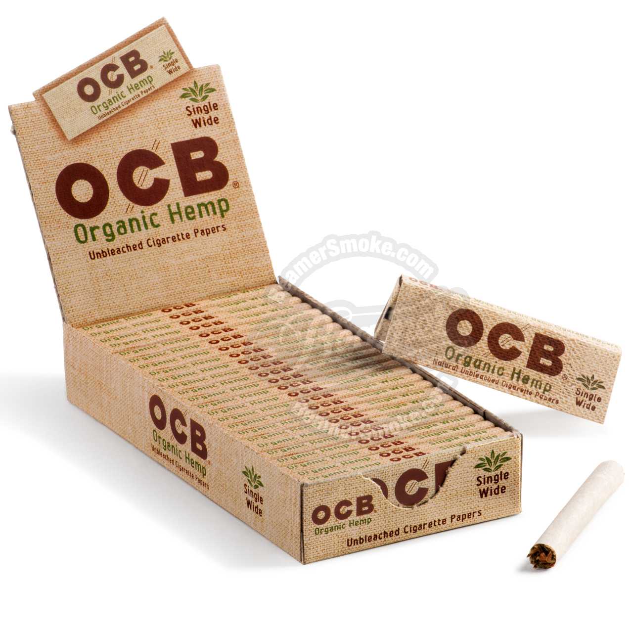 Photograph of product: OCB 1 1/4 Hemp Rolling Papers
