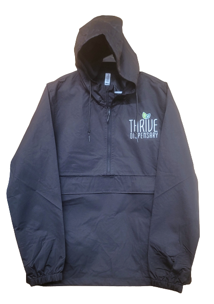 Photograph of product: Thrive Black Windbreaker 2022