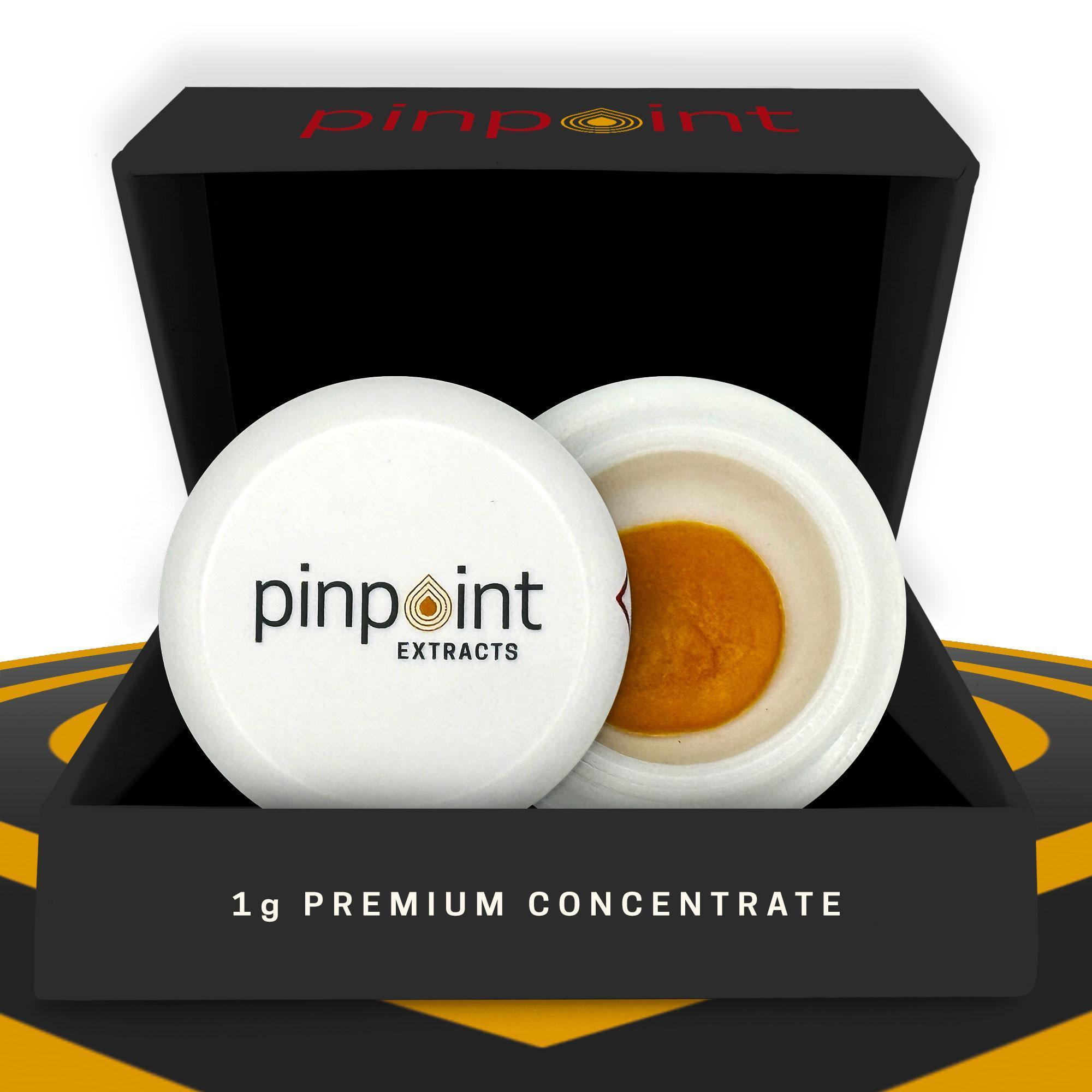 Photograph of product: Rose Gold Rackz (H) - Pinpoint - 1g Live Resin Badder