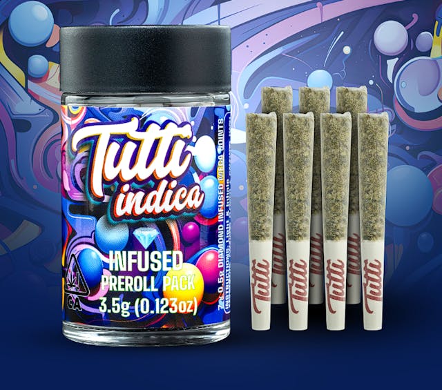 Photograph of product: Northern Lights 7PK .5G Infused Pre Rolls - 