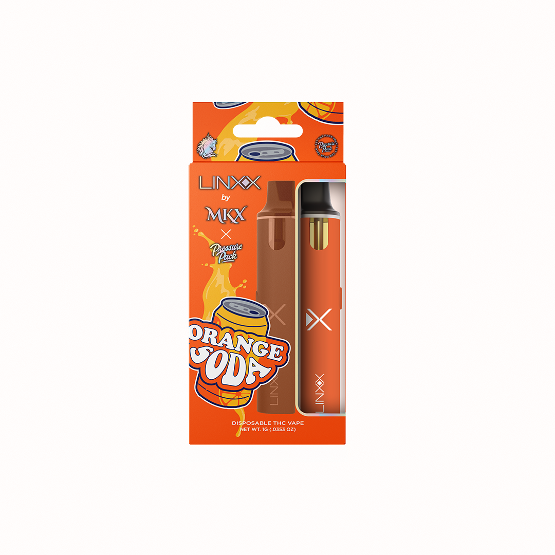 Photograph of product: LINXX Disposable Vapes - Orange Soda - 1g