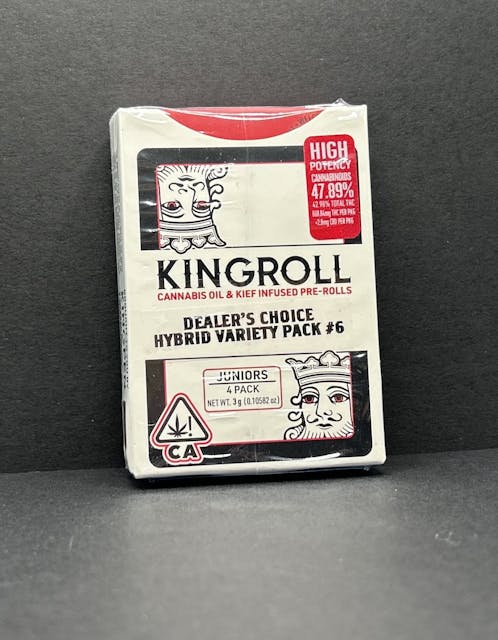 Photograph of product: Hybrid Mix #6 Variety 4Pk - Infused Preroll Pk