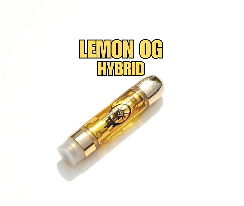 Photograph of product: NY Honey | Lemon OG | Vape Cart | Oui'd