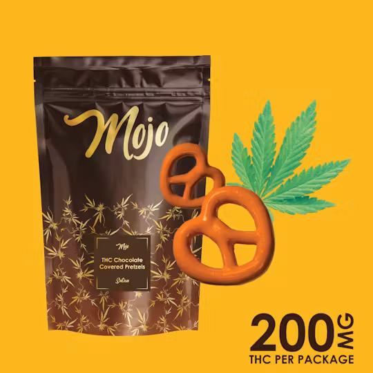 Photograph of Product: Mojo - Chocolates - Pretzel Bites - Sativa - 200MG