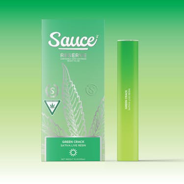 Photograph of product: SAUCE RESERVE | GREEN CRACK - LIVE RESIN HYBRID