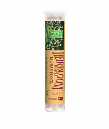 Photograph of product: Durban Poison [S] Pre-Roll | Heirbloom by CBX
