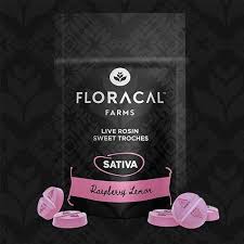 Photograph of product: 10ct/10mg Live Rosin Troches (Raspberry Lemon)