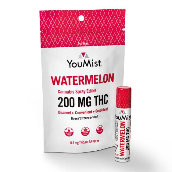Photograph of product: YouMist 200mg Edible Spray - Watermelon