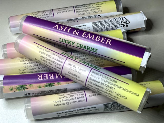 Photograph of product: Kush Berry Pre-roll  1G - 