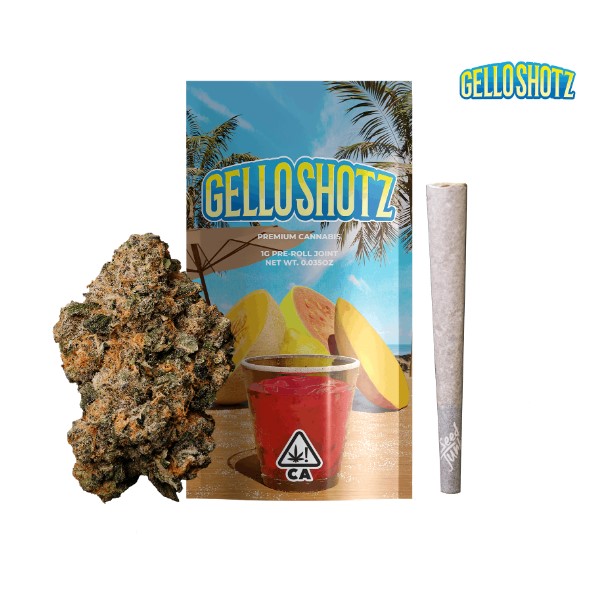 Photograph of product: GELLO SHOTZ PREROLL 1G
