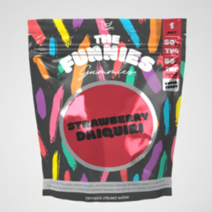 Photograph of product: The Funnies | Strawberry Daiquiri Super Funny 1Pk - Hybrid (Macro Dose)