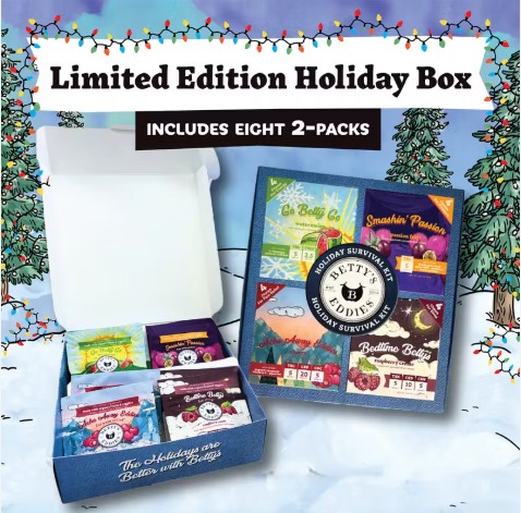 Photograph of product: Betty's Eddies Holiday Survival Kit | 16pk