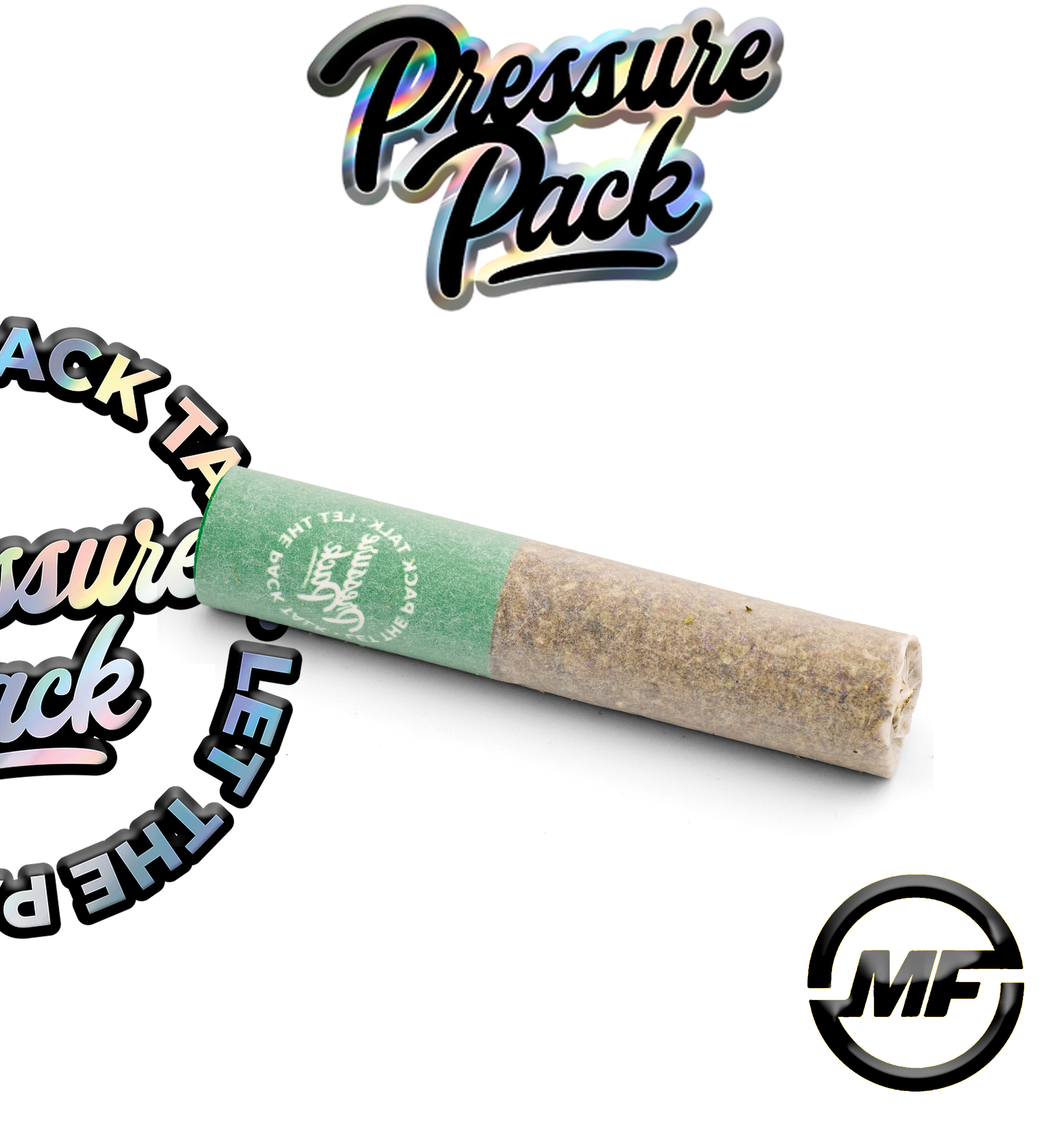 Photograph of product: Pressure Pack | Kashlato | Premium Flower Pre-Roll | 1g