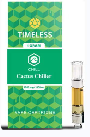 Photograph of product: Timeless - Cactus Chiller 1g Vape Cart