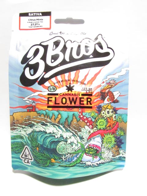 Photograph of product: 3Bros 1/8 Citrus Mintz - Citrus Mintz