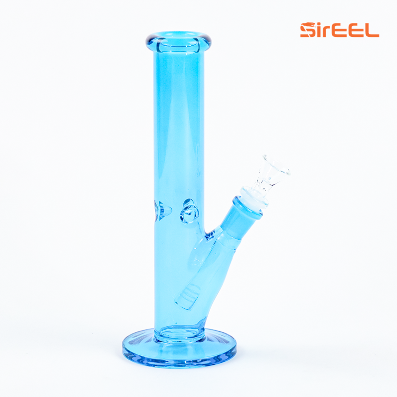 Photograph of product: LuvBuds - SirEEL - 10" Vibrant Tube Bong with Flower Bowl - Assorted Colors
