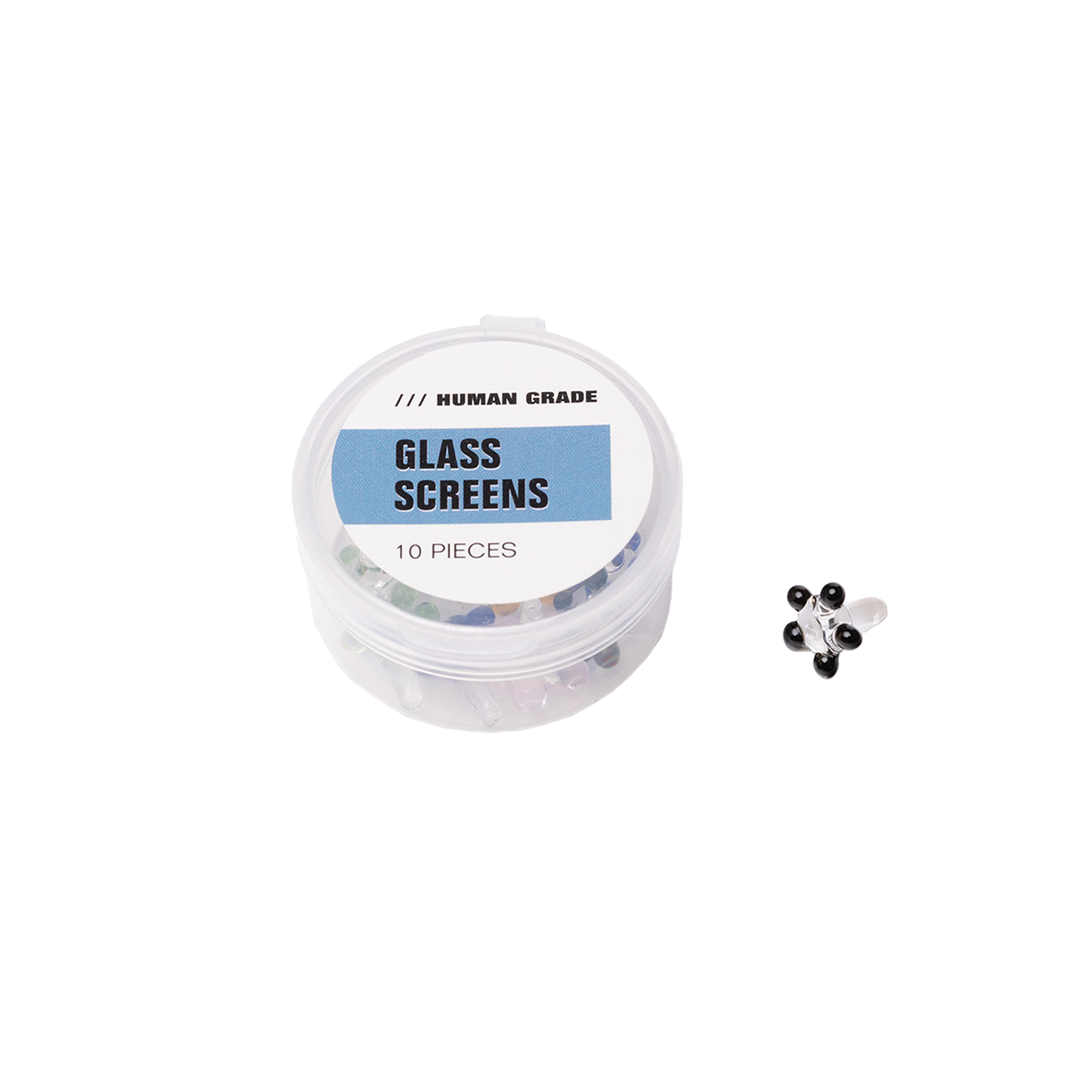 Photograph of product: Glass Pipe Screens 10pk