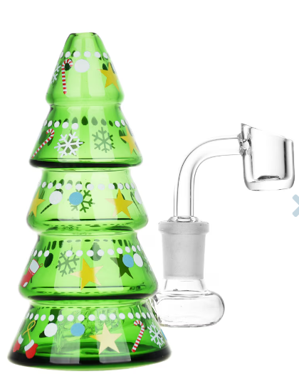 Photograph of product: Accessories - AFG - Jolly Holiday Tree Glass Rig