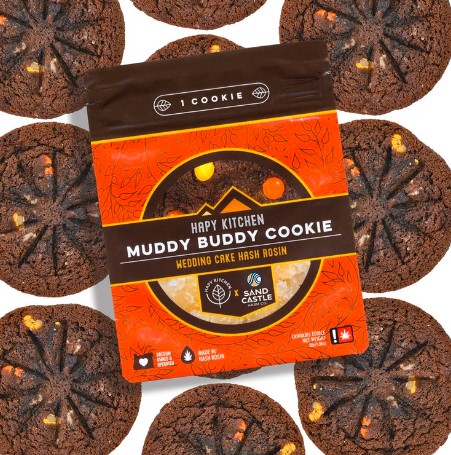 Photograph of product: Muddy Buddy au chocolat Rosin Cookie | 1pc