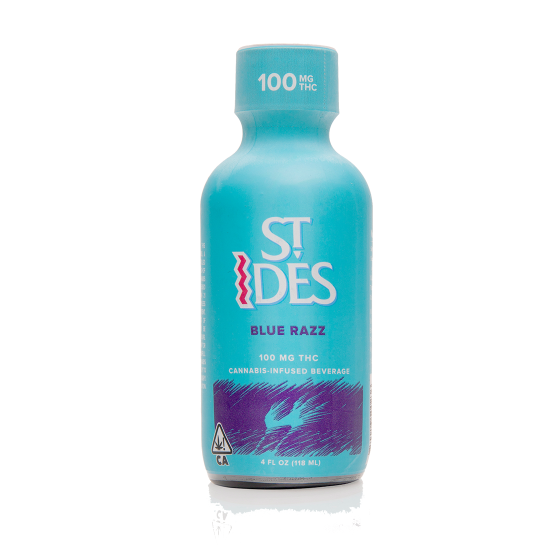 Photograph of product: St Ides Shot Blue Raz 4oz 100mg