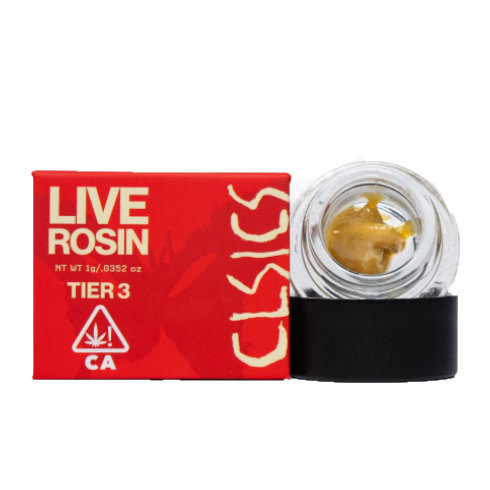 Photograph of product: BLAZE - 1G TIER 3 LIVE ROSIN