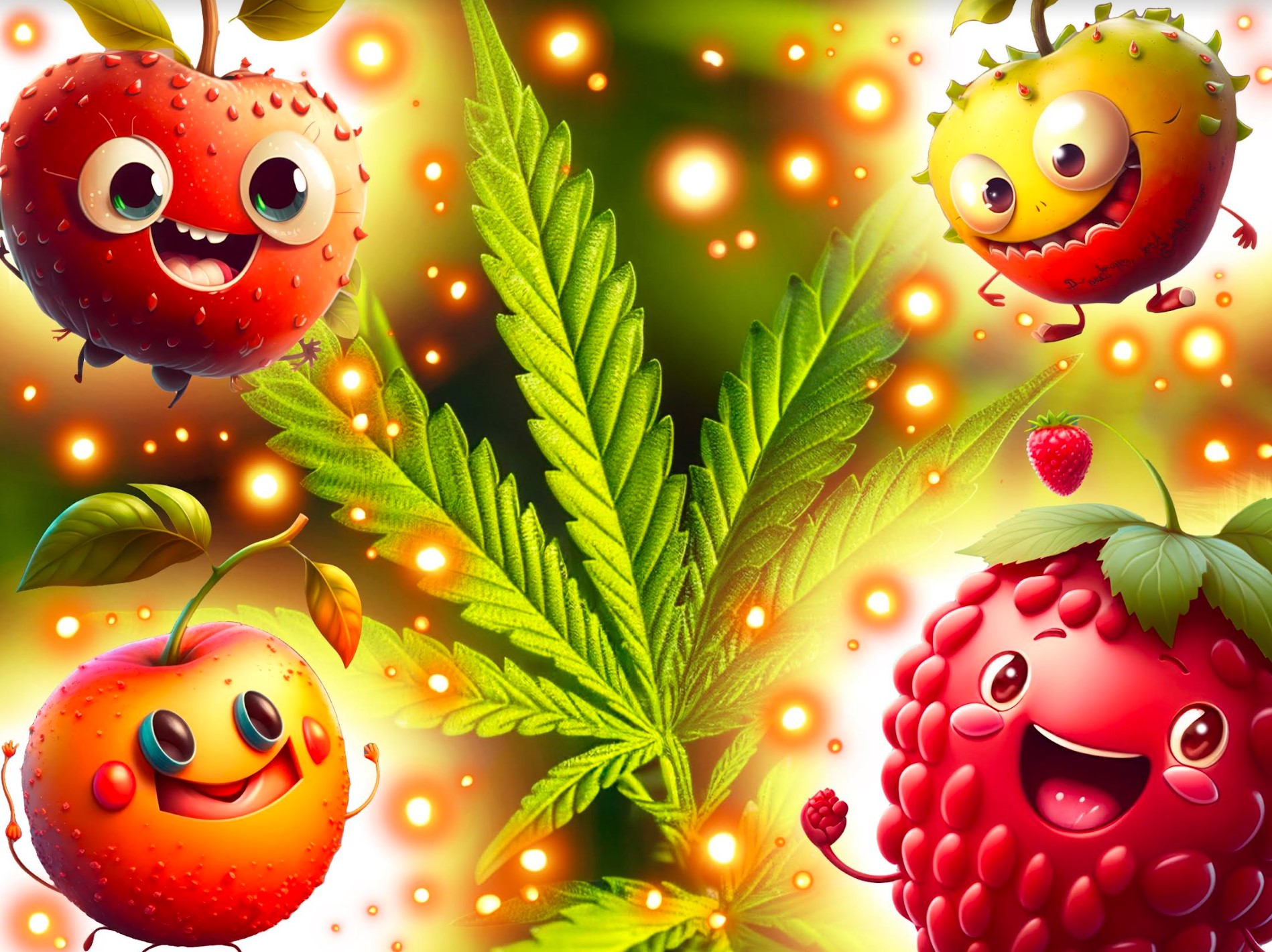 Photograph of product: &Shine | Fruit Punch | 100mg/10pk
