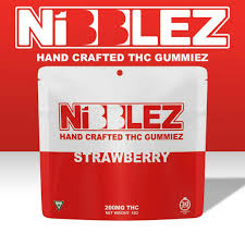 Photograph of product: Nibblez Strawberry 200mg