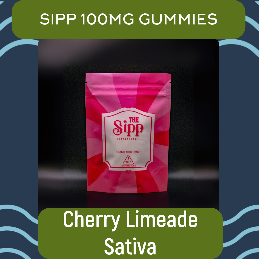 Photograph of product: River Remedy | 100 mg | Cherry Limeade Oui'd Gummies
