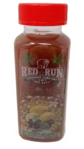 Photograph of product: Black Cherry (100mg) au chocolatade by Red Run
