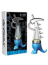 Photograph of product: Lookah | Electric Dinosaur Dab Rig Blue | $150
