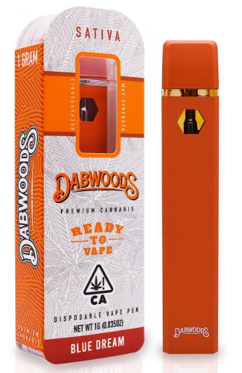 Photograph of product: Dabwoods Blue Dream All In One Dab Bar