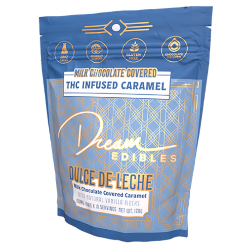Photograph of product: Dream Dulce De Leche Caramels 10pk 100mg TH-oui