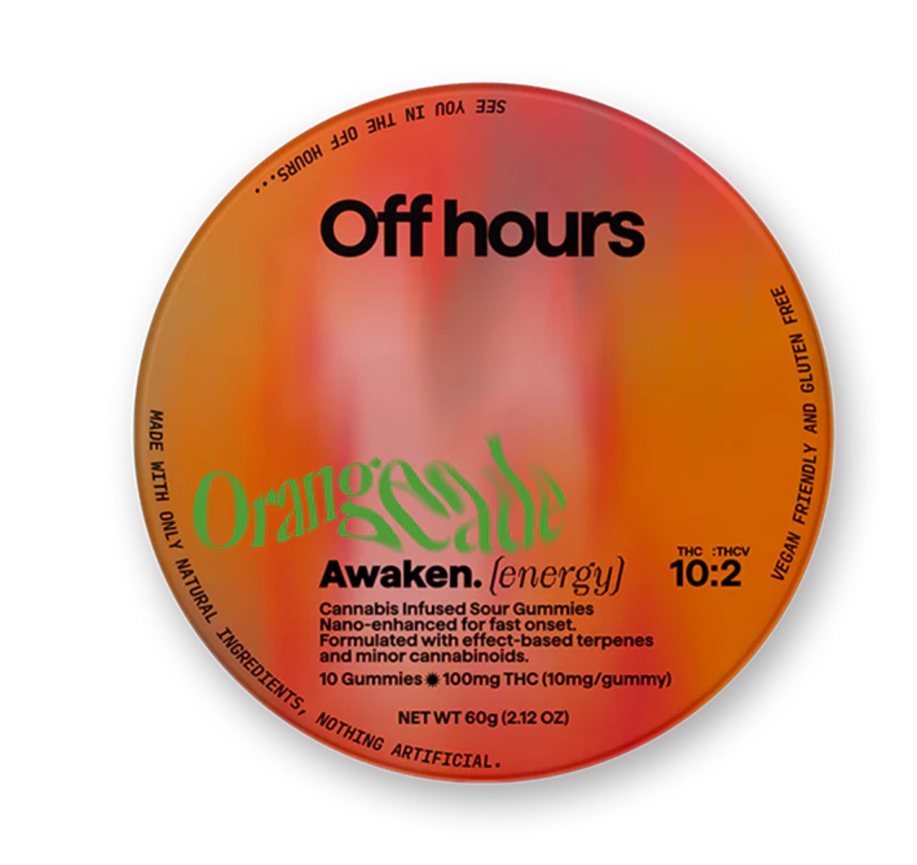 Photograph of product: Off hours - Awaken - 100mg
