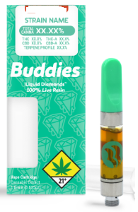 Photograph of product: Buddies JOMO (Oui'd) 1g LR Cartridge
