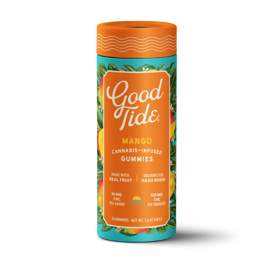 Photograph of product: Good Tide au chocolat Rosin Gummies - Oui'd Mango