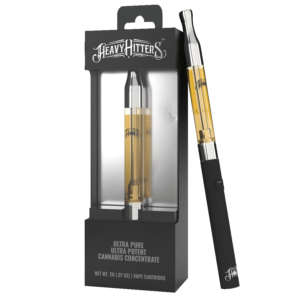 Photograph of product: Heavy Hitters | Strawberry Cough | 2.0g Cartridge