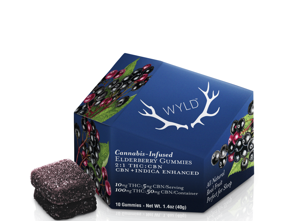 Photograph of product: Elderberry Gummies 100mg (10-Pack | 10mg Each)