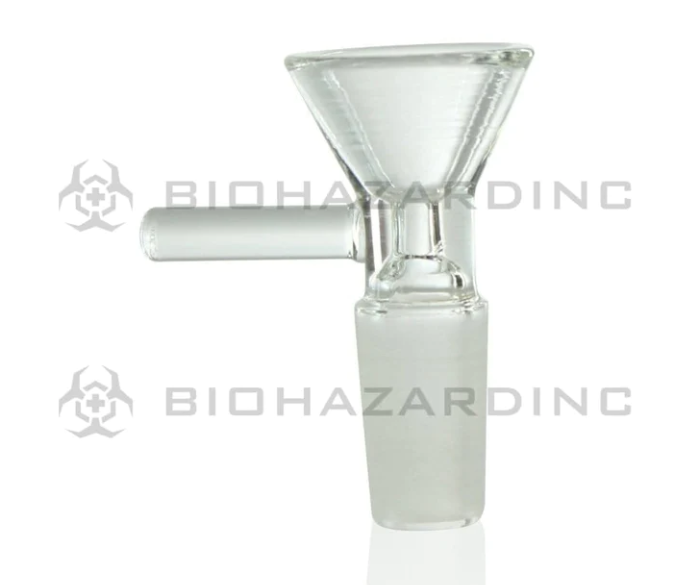 Photograph of product: Glass | 14mm Bowl | Funnel with Handle