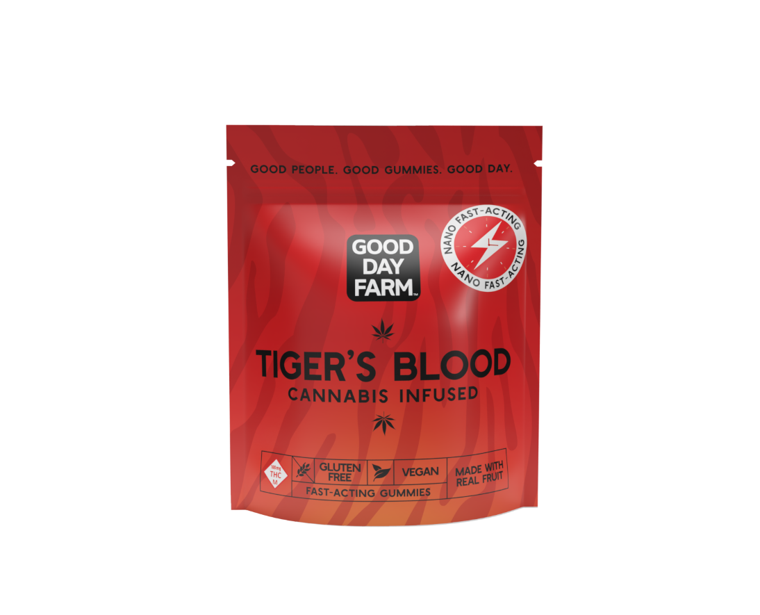 Photograph of product: Good Day Farm | Gummies | Tiger's Blood 300mg