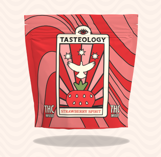 Photograph of product: Tasteology Strawberry Spirit (H) Chews 5mg 20pk
