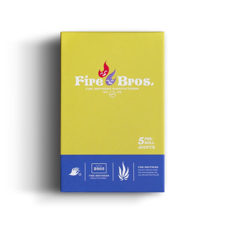 Photograph of product: Fire Bros Boofscotti (H) 5pk (2.5g) JT