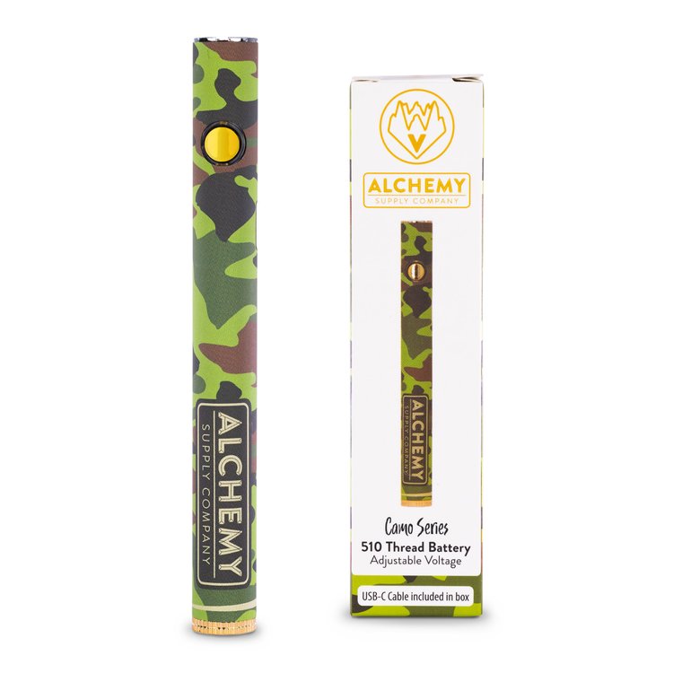 Photograph of product: WVA - 510 Battery - Green Camo Pattern