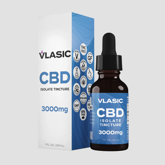 Photograph of product: Vlasic Labs - CBD Isolate Tincture