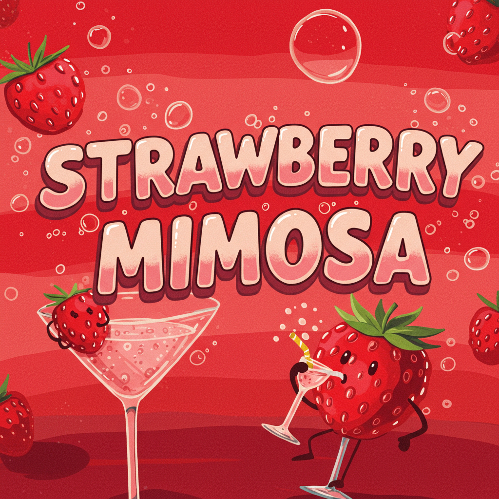 Photograph of product: Fire Tier Deli - Strawberry Mimosa - 28g
