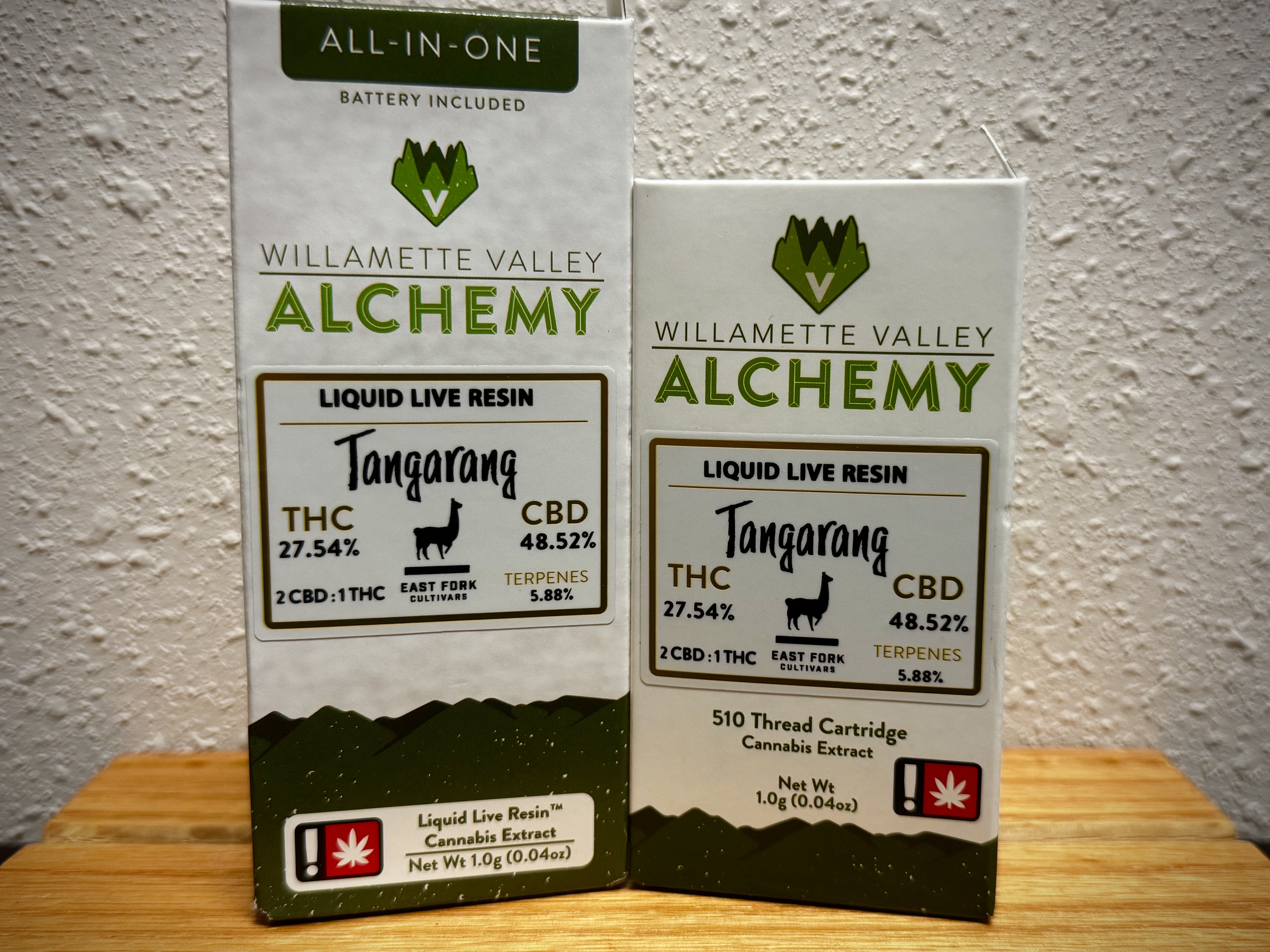Photograph of product: Tangerang 2;1 LLR AIO - Willamette Valley Alchemy